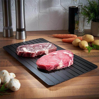 Steak defrost on ThawPlate